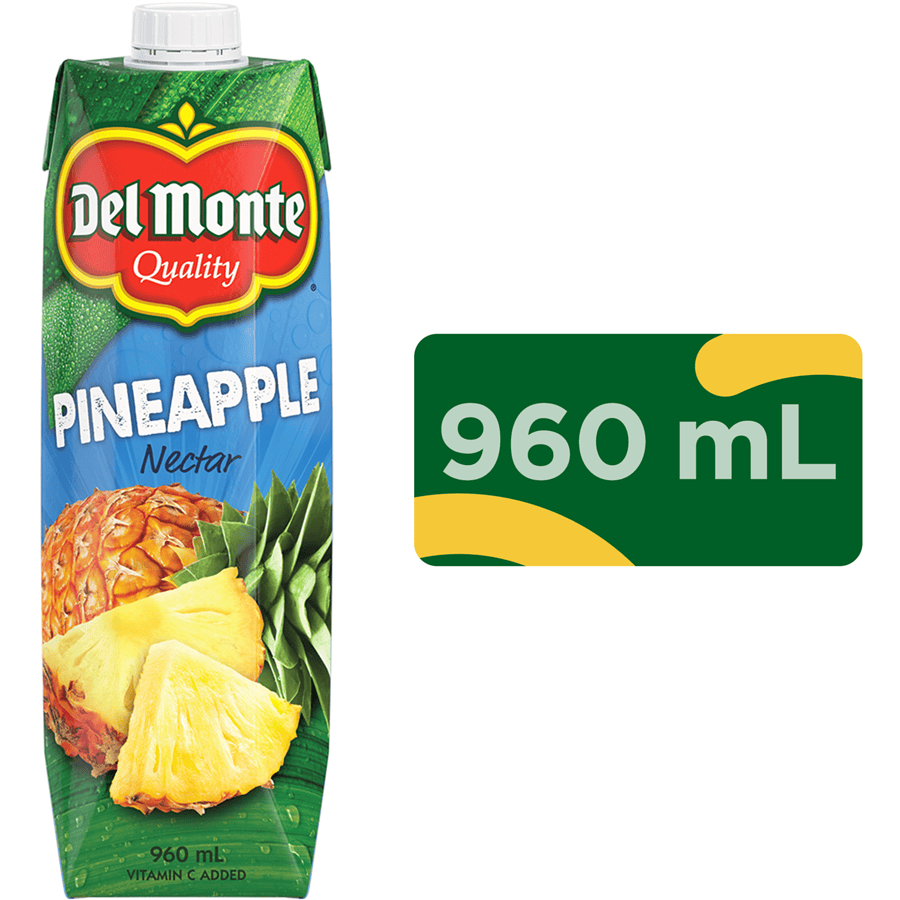 MIA Food Service DEL MONTE PINEAPPLE NECTAR 12X960ML DEL MONTE PINEAPPLE NECTAR 12X960ML