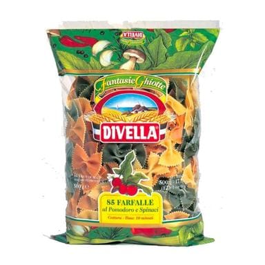 Mia Food DIVELLA TRICOLOUR FARFALLE 24X500GR DIVELLA TRICOLOUR FARFALLE 24X500GR