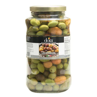 MIA Food Service DORA MIXED MEDITERRANEAN OLIVES 3.1L DORA MIXED MEDITERRANEAN OLIVES 3.1L