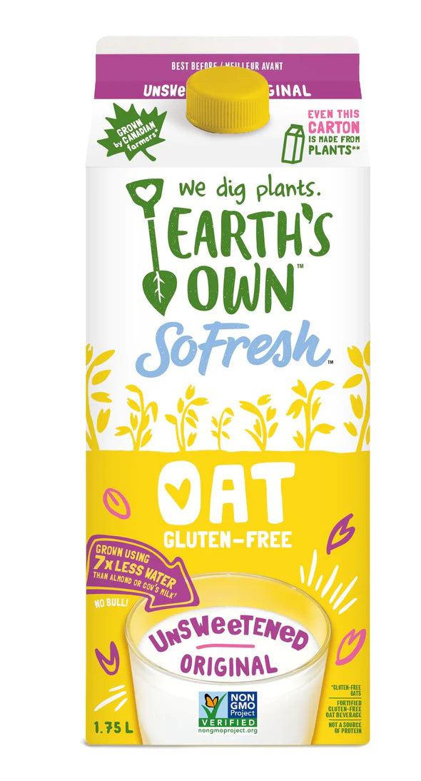 EARTHS OWN SO FRESH OAT MILK 6X1.75L