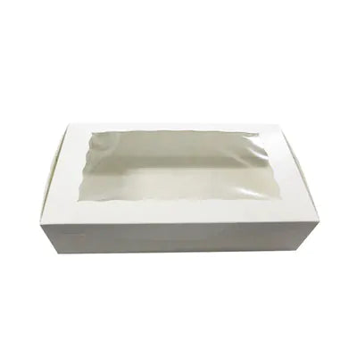 MIA Food Service EB 8X4X4 CUPCAKE BOXES WITH WINDOW 2PK 100EA EB 8X4X4 CUPCAKE BOXES WITH WINDOW 2PK 100EA