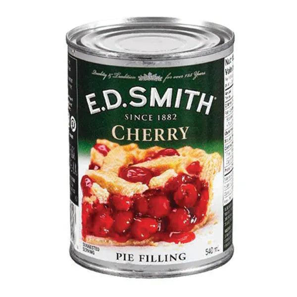 MIA Food Service ED SMITH CHERRY PIE FILLING 540ML ED SMITH CHERRY PIE FILLING 540ML