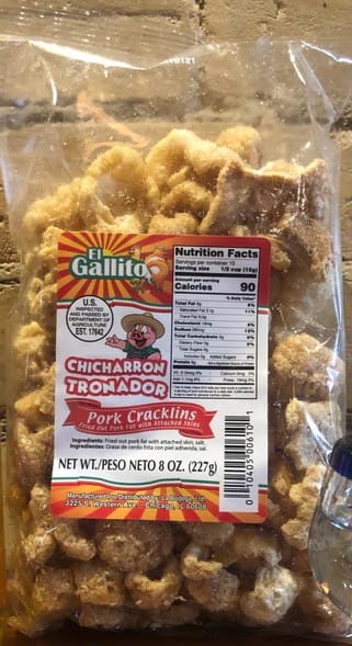 MIA Food Service EL GALLITO CHICHARRON CRACKLING 12X227GR EL GALLITO CHICHARRON CRACKLING 12X227GR