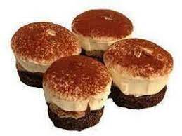 MIA Food Service ELITE 2" MINI TIRAMISU 48EA ELITE 2" MINI TIRAMISU 48EA