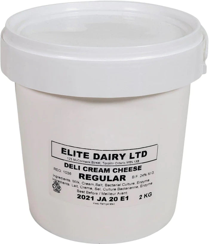 ELITE DELI CREAM CHEESE 2KG Mia Food Service