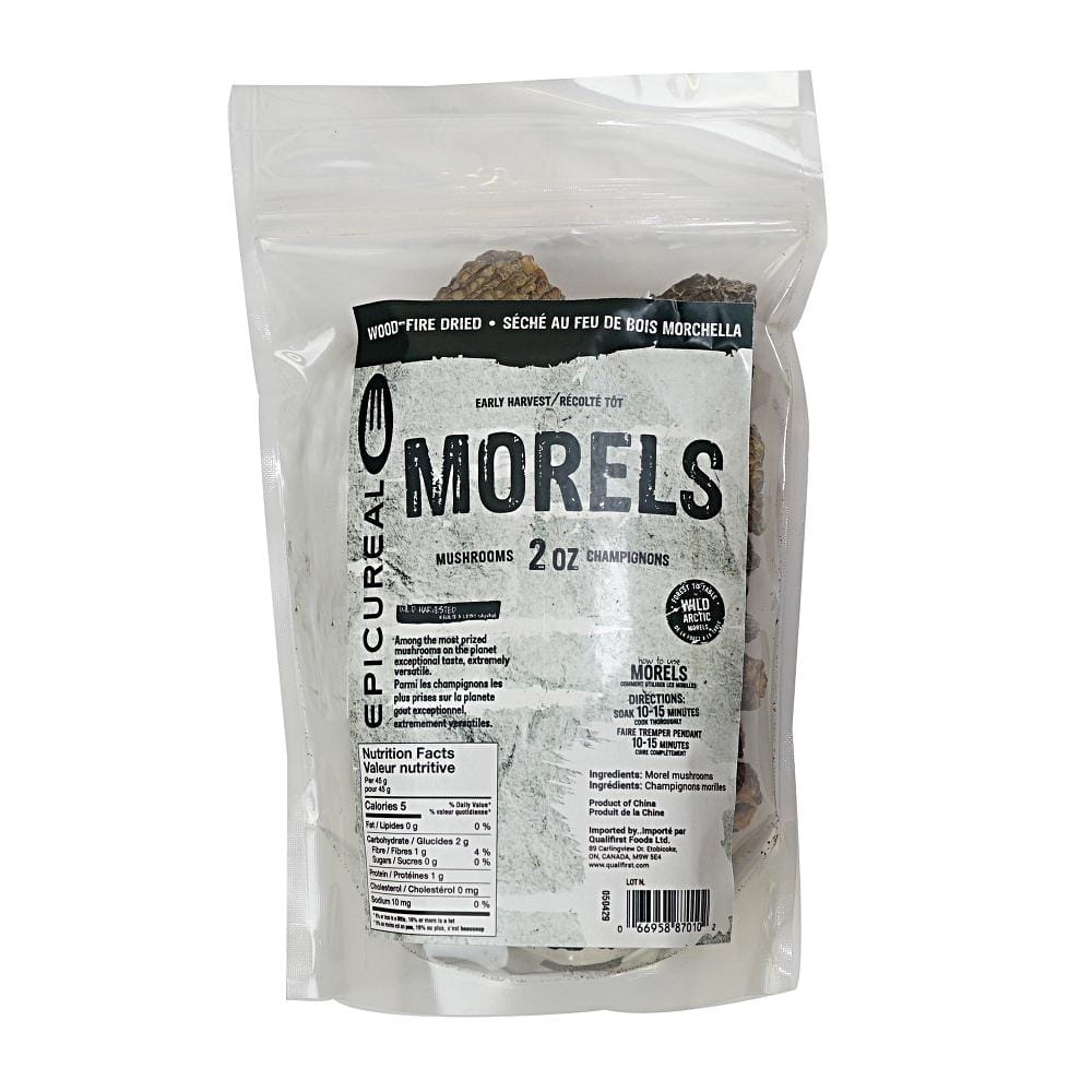 MIA Food Service EPICUREAL WHOLE DRIED MOREL MUSHROOMS 2OZ EPICUREAL WHOLE DRIED MOREL MUSHROOMS 2OZ