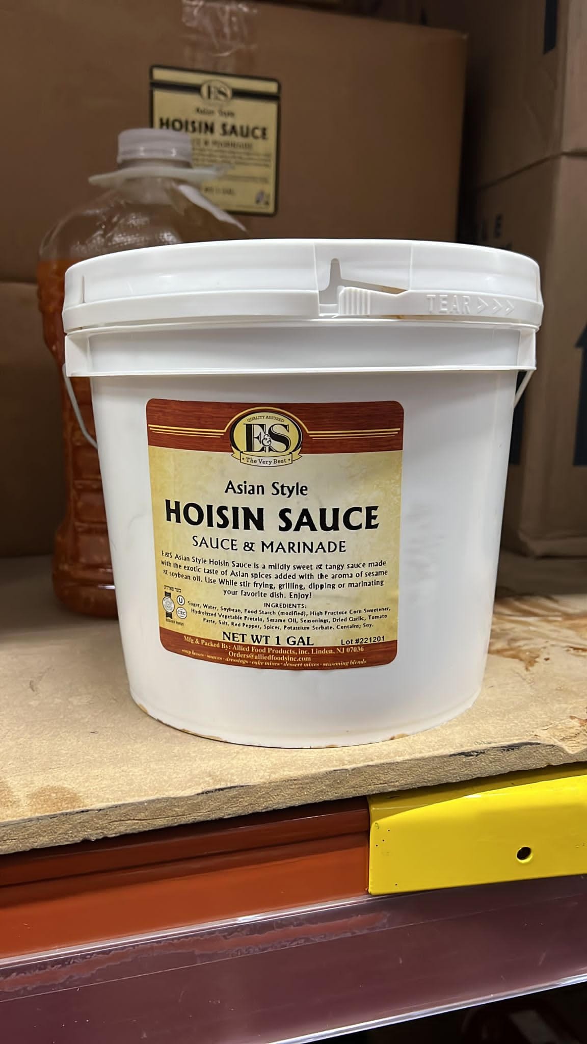MIA Food Service E&S HOISIN SAUCE 3.78L E&S HOISIN SAUCE 3.78L