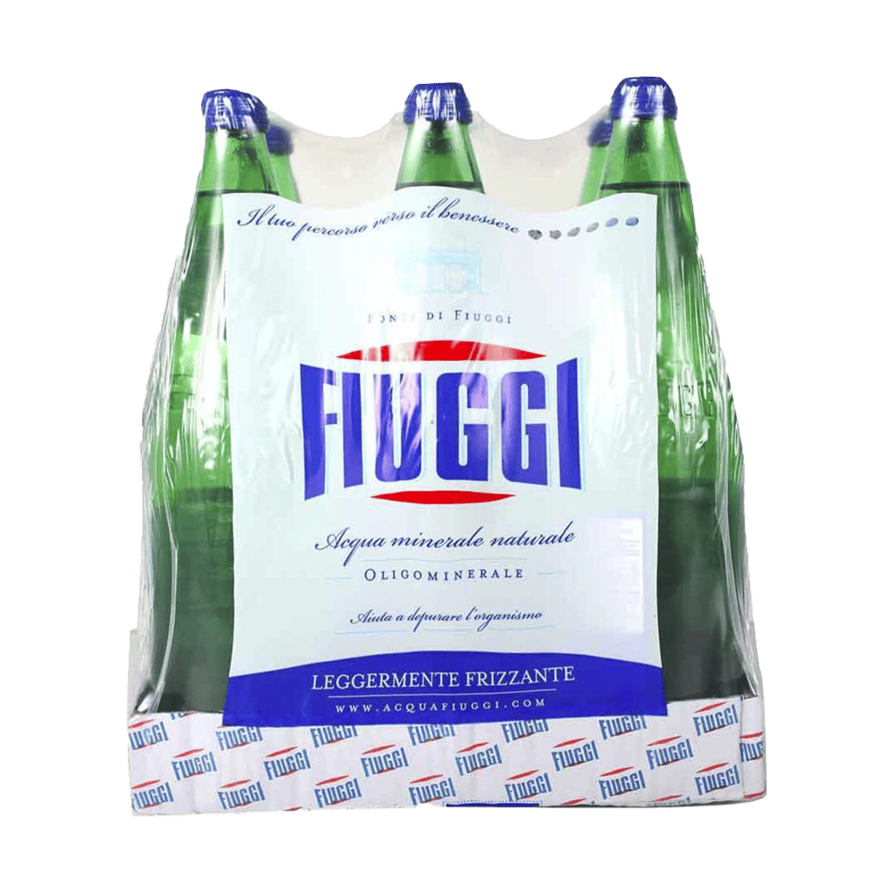MIA Food Service FIUGGI SPARKLING MINERAL WATER 6X1L FIUGGI SPARKLING MINERAL WATER 6X1L