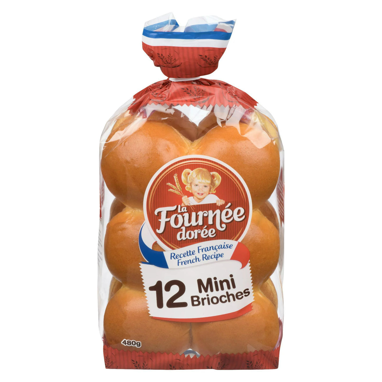 FOURNEE BRIOCHE MINI SLIDER BUNS 14X12EA 480GR