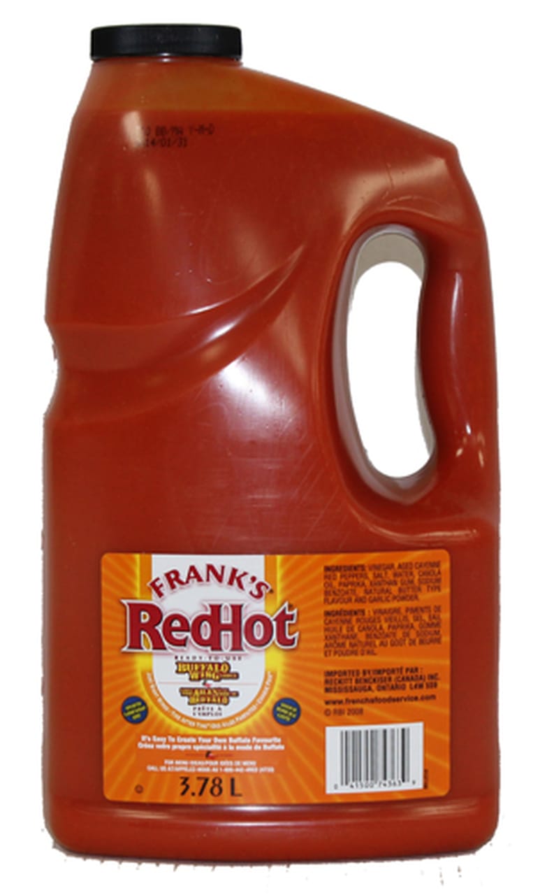 MIA Food Service FRANKS BUFFALO WING SAUCE 3.78L FRANKS BUFFALO WING SAUCE 3.78L
