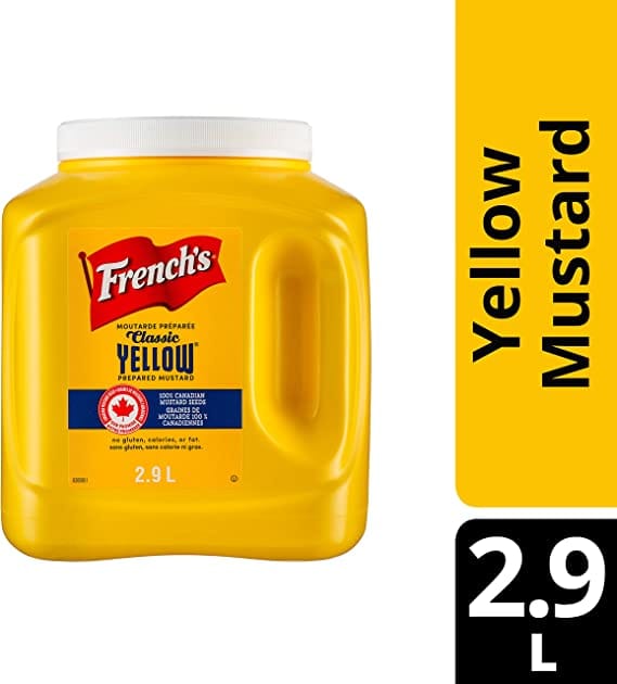 MIA Food Service FRENCHS YELLOW MUSTARD 2X2.9L FRENCHS YELLOW MUSTARD 2X2.9L