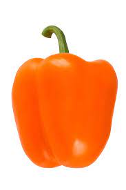 MIA Food Service FRESH ORANGE PEPPERS CASE 11LB FRESH ORANGE PEPPERS CASE 11LB