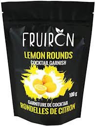 MIA Food Service FRUIRON LEMON ROUNDS COCKTAIL GARNISH 100GR FRUIRON LEMON ROUNDS COCKTAIL GARNISH 100GR
