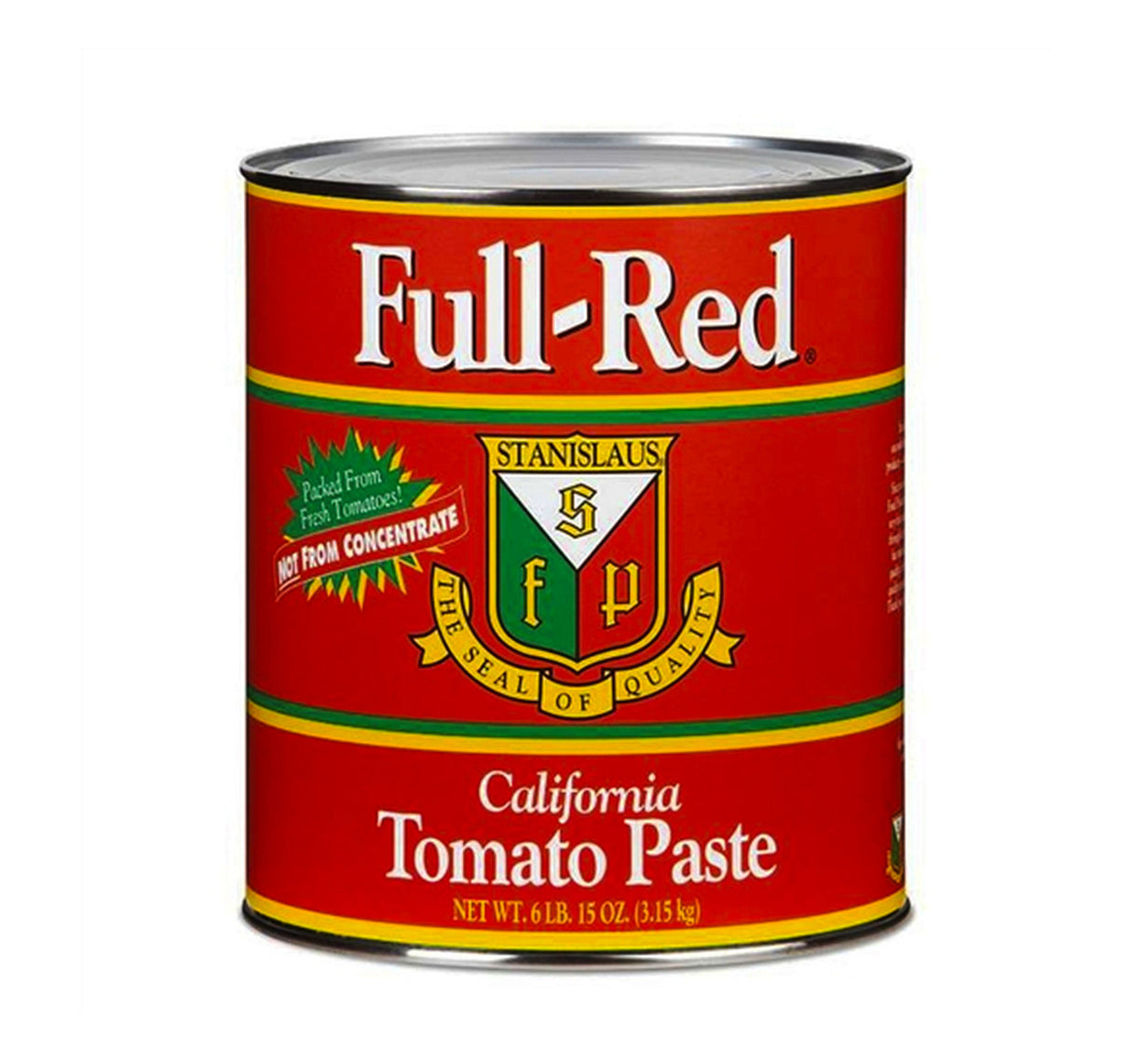 FULL RED TOMATO PASTE 6X100OZ