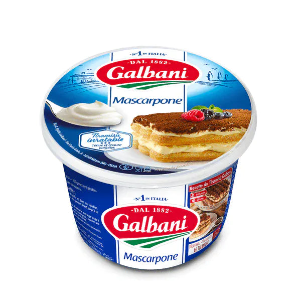 MIA Food Service GALBANI MASCARPONE CHEESE 8X500GR GALBANI MASCARPONE CHEESE 8X500GR