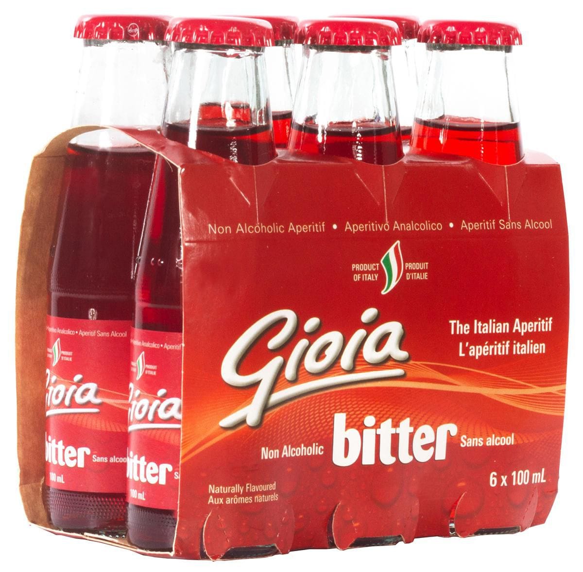 MIA Food Service GIOIA NON ALCOHOLIC APERITIF BITTER 24X100ML GIOIA NON ALCOHOLIC APERITIF BITTER 24X100ML