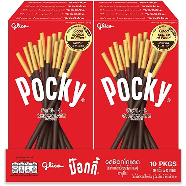 MIA Food Service GLICO POCKY CHOCOLATE 10X40GR GLICO POCKY CHOCOLATE 10X40GR