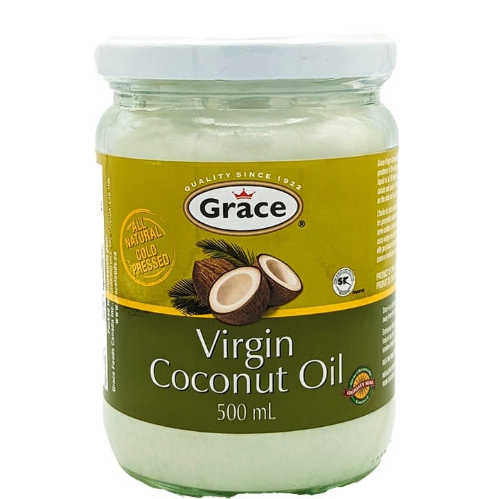 MIA FOOD GRACE VIRGIN COCONUT OIL 6X500ML GRACE VIRGIN COCONUT OIL 6X500ML