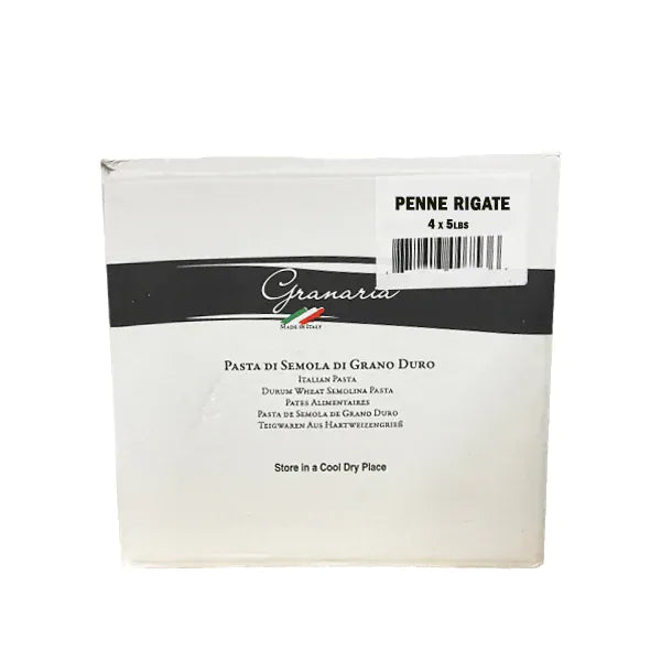 MIA Food Service GRANARIA PENNE RIGATE PASTA 4X5LB GRANARIA PENNE RIGATE PASTA 4X5LB