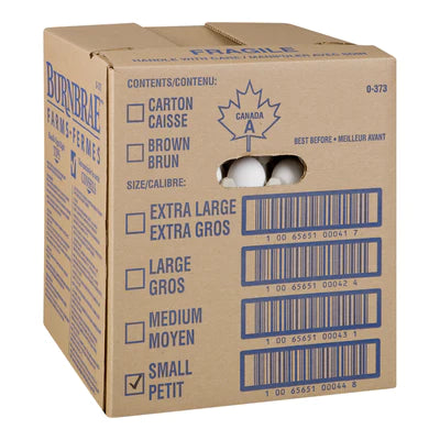 GRAY RIDGE SMALL LOOSE EGGS 15 DOZEN