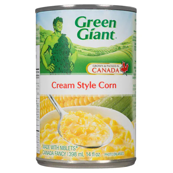 MIA Food Service GREEN GIANT CREAM CORN 24X398ML GREEN GIANT CREAM CORN 24X398ML