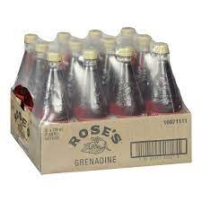 MIA Food Service ROSES GRENADINE SYRUP 12X739ML ROSES GRENADINE SYRUP 12X739ML