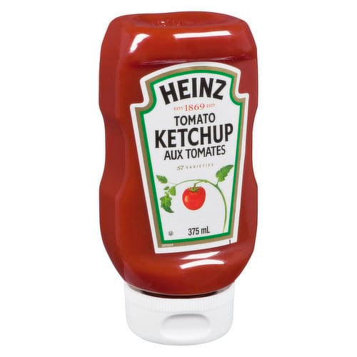 MIA Food Service HEINZ KETCHUP UPSIDE DOWN SQUEEZE 375ML HEINZ KETCHUP UPSIDE DOWN SQUEEZE 375ML