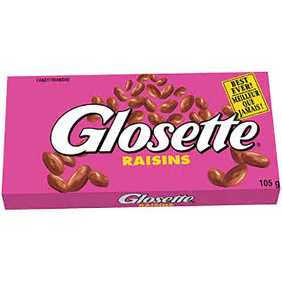 HERSHEYS GLOSETTE RAISINS 12X105GR