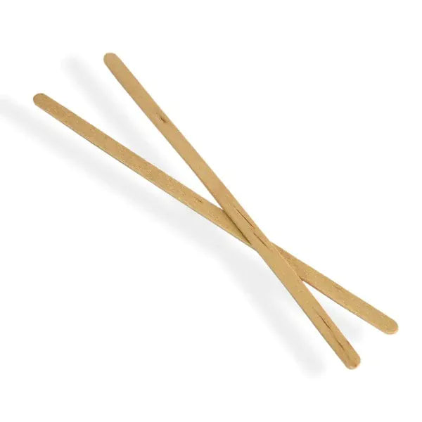 MIA Food Service HY-STIX 7" ROUND END WOOD STIR STICKS 1000EA HY-STIX 7" ROUND END WOOD STIR STICKS 1000EA
