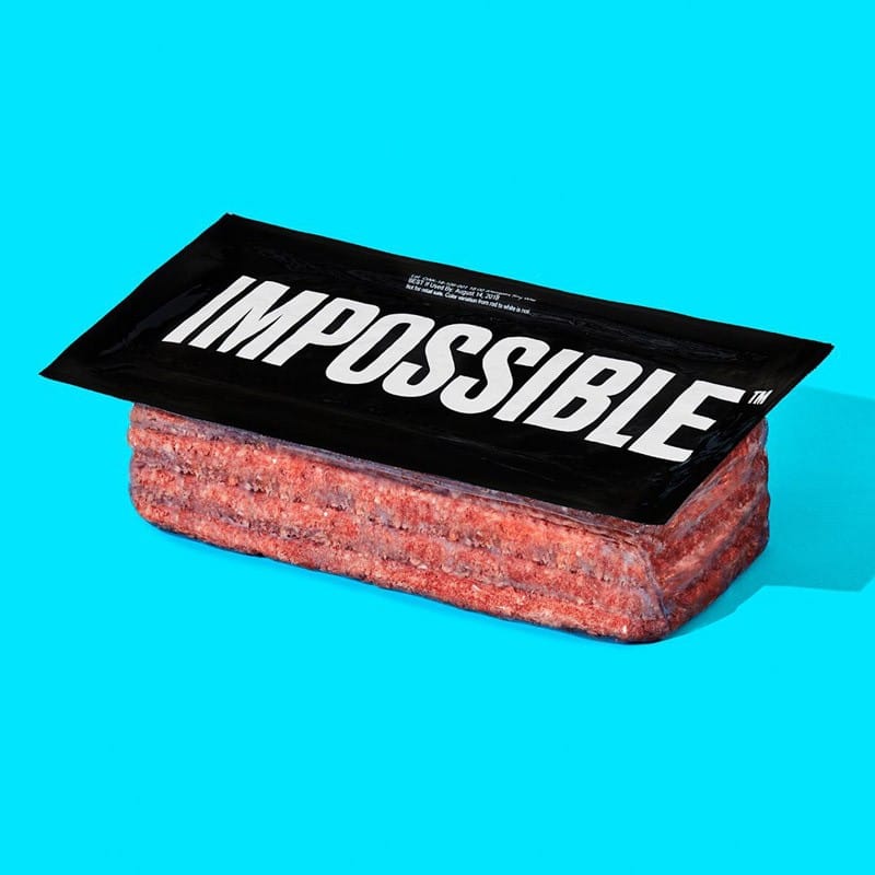MIA Food Service IMPOSSIBLE MEAT BURGER BRICKS 4X2.27KG IMPOSSIBLE MEAT BURGER BRICKS 4X2.27KG