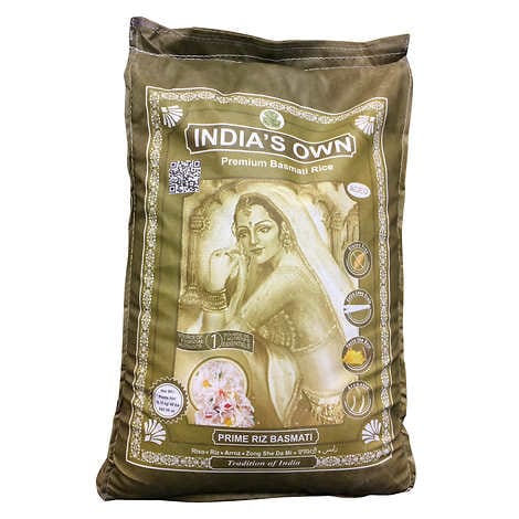 MIA Food Service INDIAS OWN PREMIUM BASMATI RICE 18.14KG INDIAS OWN PREMIUM BASMATI RICE 18.14KG