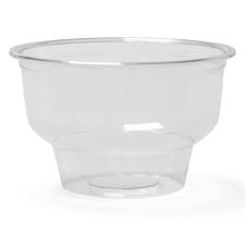 INK 8OZ PET CLEAR DESSERT CUPS 50X20EA
