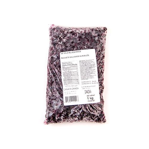 IQF WILD BLUEBERRIES 1KG