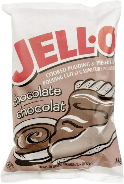 JELLO CHOCOLATE INSTANT PUDDING 1KG