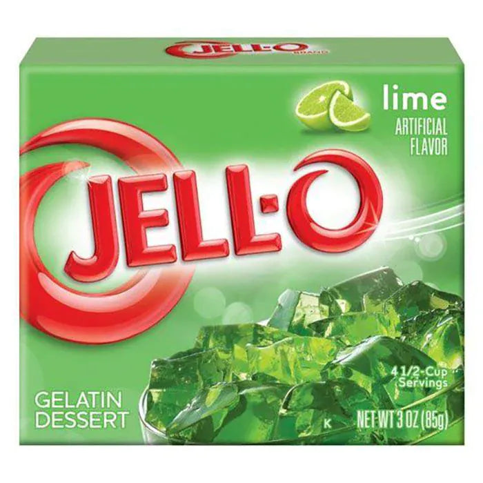JELLO LIME 85GR