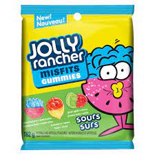 MIA Food Service JOLLY RANCHER MISFITS SOUR GUMMIES 182GR JOLLY RANCHER MISFITS SOUR GUMMIES 182GR