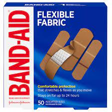 MIA Food Service J&J BANDAIDS FLEXIBLE 50EA J&J BANDAIDS FLEXIBLE 50EA