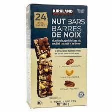 Mia Food Service KIRKLAND SIGNATURE NUT BARS 24X40GR KIRKLAND SIGNATURE NUT BARS 24X40GR