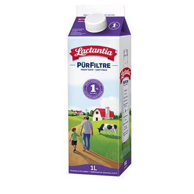 MIA Food Service LACTANTIA PURFILTRE 1% MILK 1L LACTANTIA PURFILTRE 1% MILK 1L