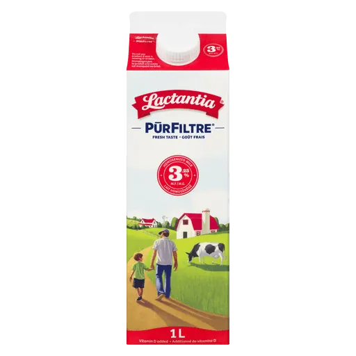 MIA Food Service LACTANTIA PURFILTRE 3.25% HOMO MILK 1L LACTANTIA PURFILTRE 3.25% HOMO MILK 1L