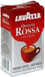 MIA Food Service LAVAZZA ROSSA GROUND ESPRESSO 250GR LAVAZZA ROSSA GROUND ESPRESSO 250GR