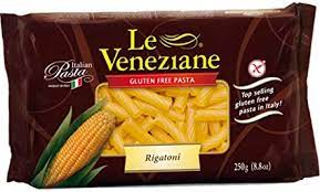 LE VENEZIANE GLUTEN FREE RIGATONI PASTA 250GR