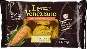 Mia Food Service LE VENEZIANE GLUTEN FREE FETTUCCE PASTA 12X250GR LE VENEZIANE GLUTEN FREE FETTUCCE PASTA 12X250GR