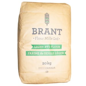 MIA Food Service BRANT LIGHT RYE FLOUR 20KG BRANT LIGHT RYE FLOUR 20KG
