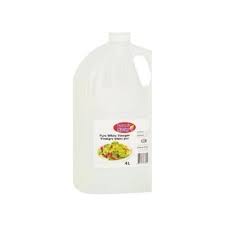 MIA Food Service LOU & NICKYS PURE WHITE VINEGAR 4L LOU & NICKYS PURE WHITE VINEGAR 4L