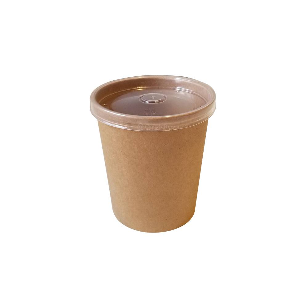 MIA Food Service MAHER 12OZ COMBO SOUP CONTAINER & LIDS 250EA MAHER 12OZ COMBO SOUP CONTAINER & LIDS 250EA