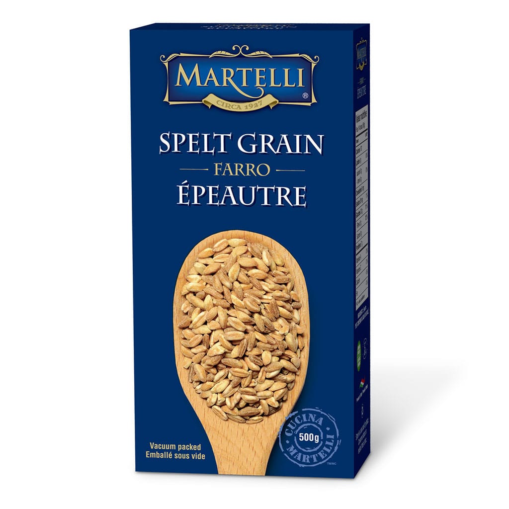 MIA Food Service MARTELLI SPELT GRAIN FARRO 12X500GR MARTELLI SPELT GRAIN FARRO 12X500GR