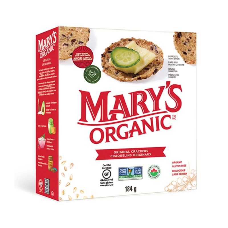 MARYS GLUTEN FREE CRACKERS 184GR