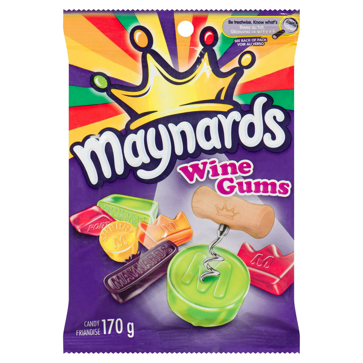 MIA Food Service MAYNARD WINE GUMS 170GR MAYNARD WINE GUMS 170GR
