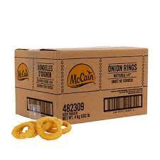 MIA Food Service MCCAIN ONION RINGS BATTERED 4KG MCCAIN ONION RINGS BATTERED 4KG